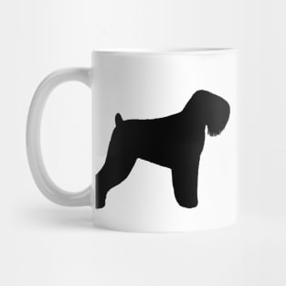 Black Russian Terrier Silhouette Mug